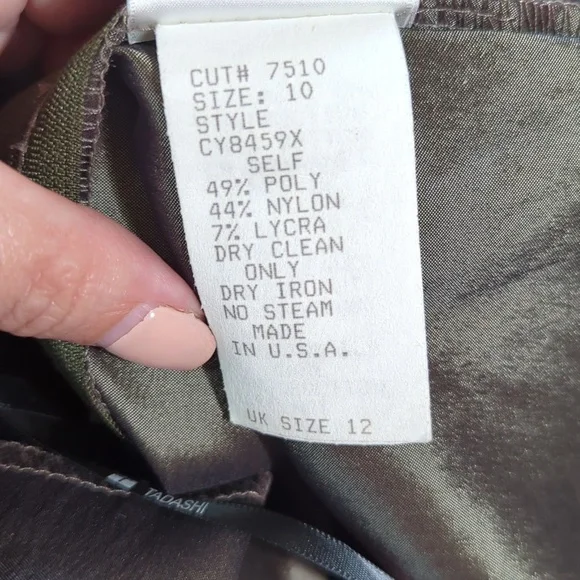 🌹 Tadashi Evening Wear Top Retro - Picture 7 of 7